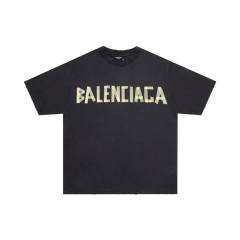 BLCG Washed 24SS Tape T-Shirt Black