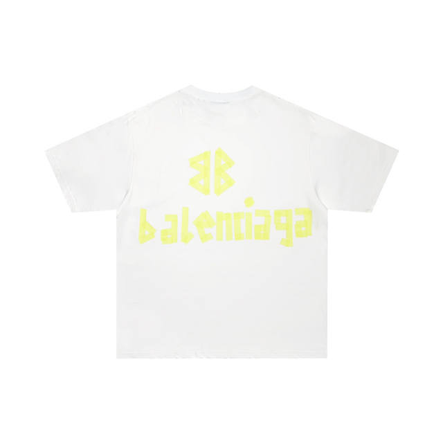 BLCG Washed 24SS Tape T-Shirt White