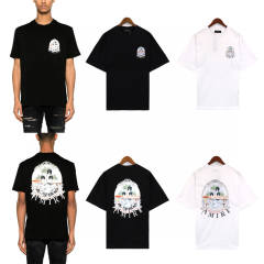 Amiri 24SS Angel Tree T-Shirt Tee Black White