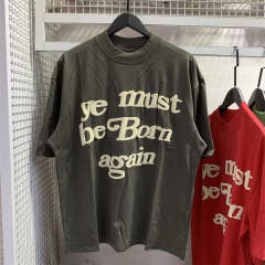 CPFM YE MUST BE BORN AGAIN KANYE FOAMING PRINT T-SHIRT