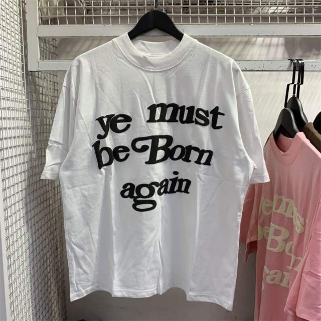 CPFM YE MUST BE BORN AGAIN KANYE FOAMING PRINT T-SHIRT