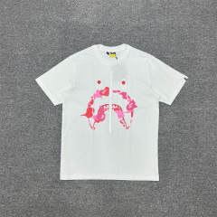 1:1 Bape Camo Shark Face Shirt White Black
