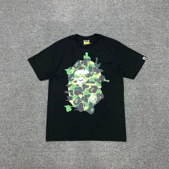 1:1 Bape Camo Shark Face Shirt White Black