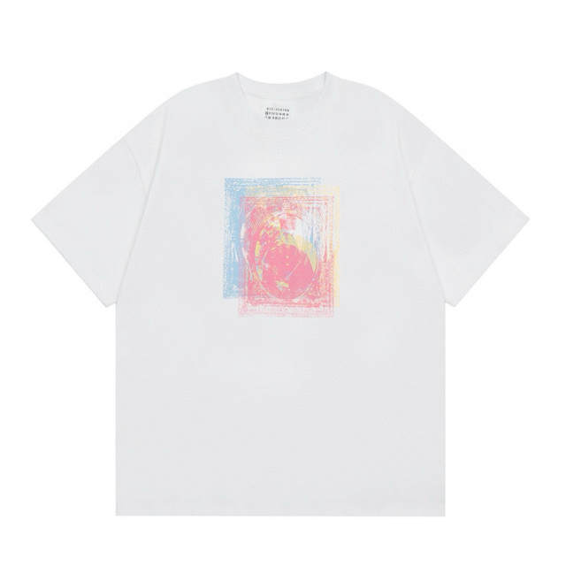 Maison Margiela MM6 T-Shirt Black White