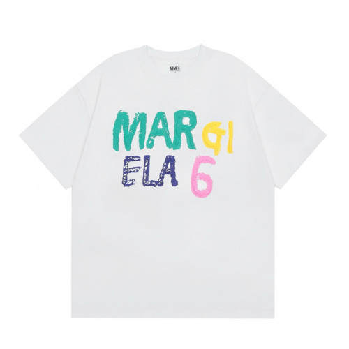 Marni Watercolor Graffiti Letters Tee T-Shirts Black White