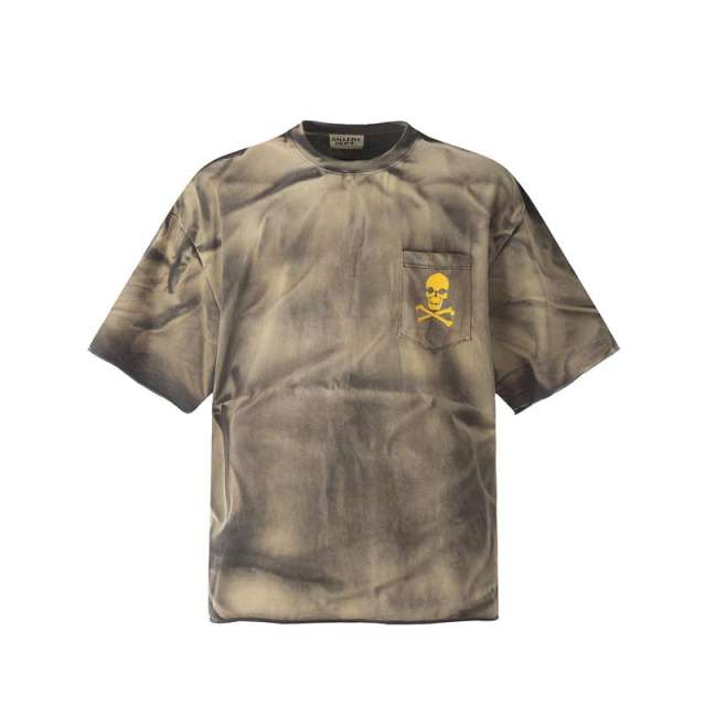 Gallery Dept  Logo T-shirt (yellow skull and crossbones graphic )