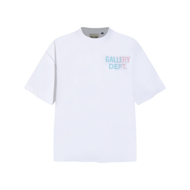 Gallery Dept Mickey Mouse Logo T-shirt Black White Yellow