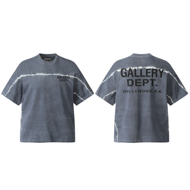 Gallery Dept Tie Dye T-shirt Gray