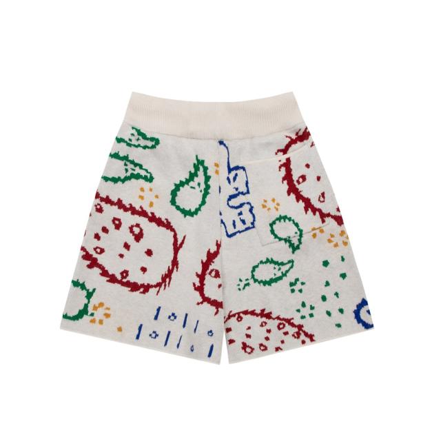 Rhude Knit Bandana Shorts