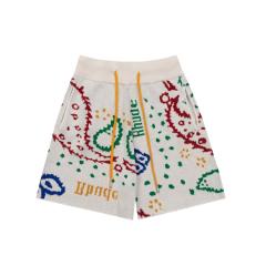 Rhude Knit Bandana Shorts