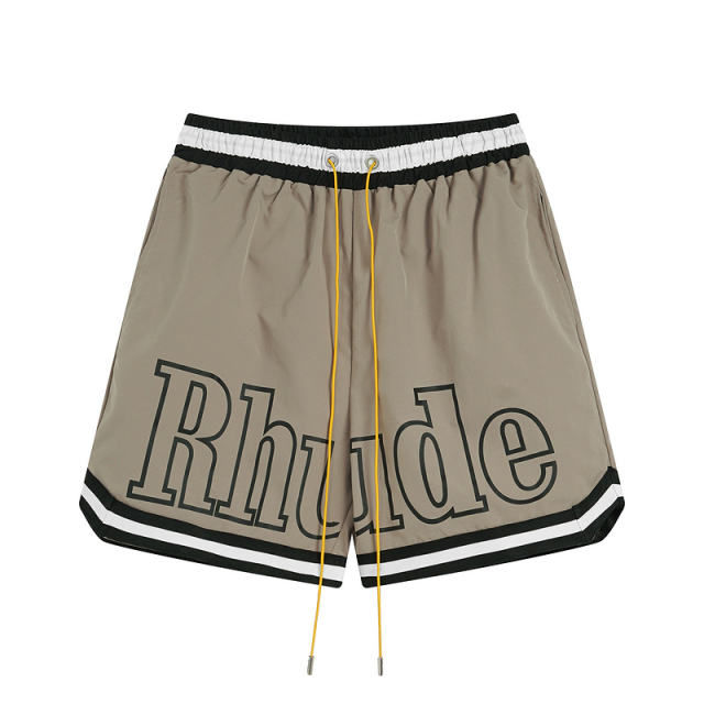 Rhude letters shorts 5 colors