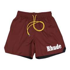 Rhude Embroidered Logo Shorts
