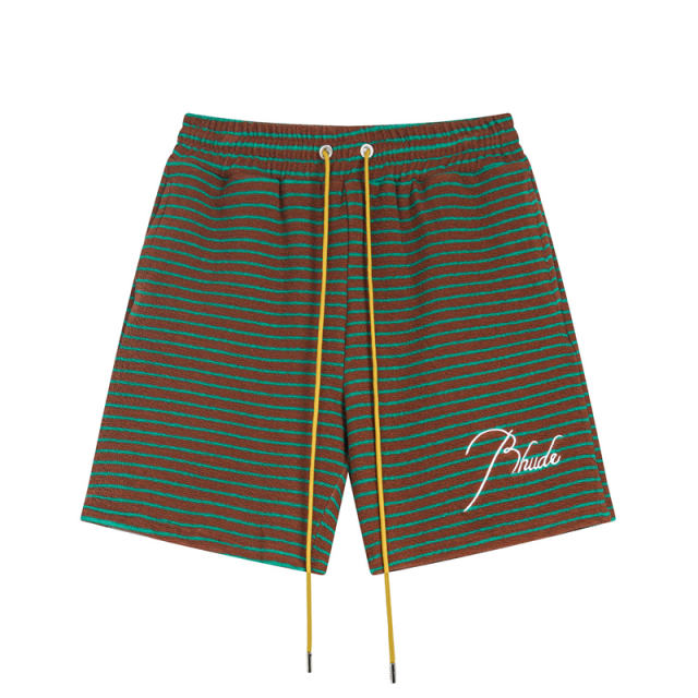 Rhude Striped embroidered letters 5 colors