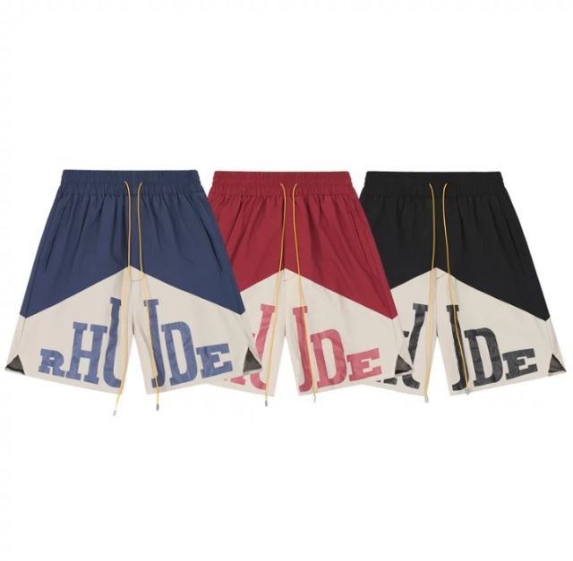 Rhude lettering mesh swim shorts 3 colors