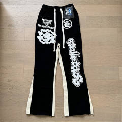 Hellstar 30th Anniversary Foaming Print Black Pants