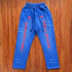 Hellstar Studios Vintage Washed Tracksuit Blue Hoodie Pants
