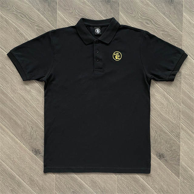 1:1 Hellstar Studios Polo Tee T-Shirt White Black