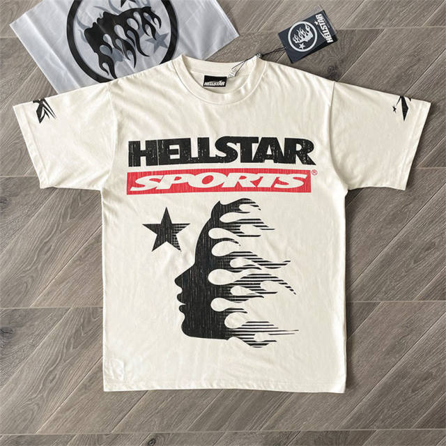 Hellstar Studios Family T-Shirt Black White