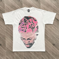 1:1 Hellstar Studios Pink Rodman Tee T-Shirt