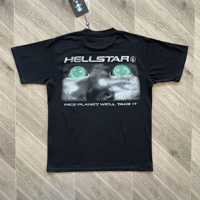 Hellstar Studios Attacks Tee T-Shirt Black White
