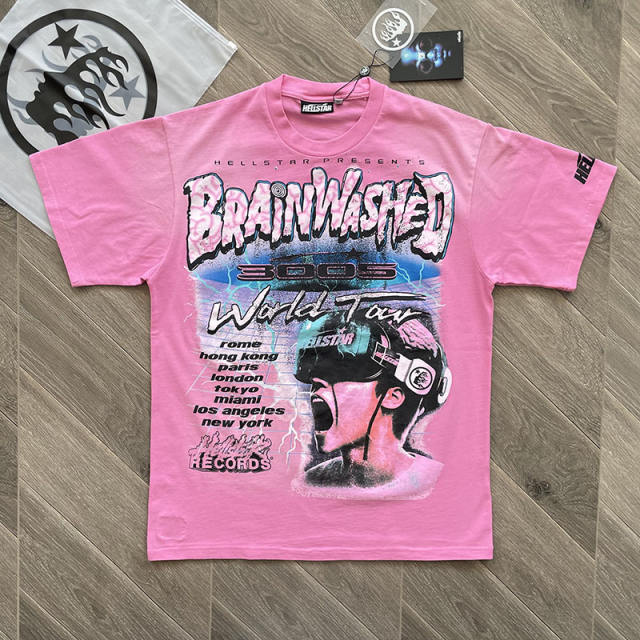 1:1 Hellstar Studios Brainwashed World Tour Tee T-Shirt
