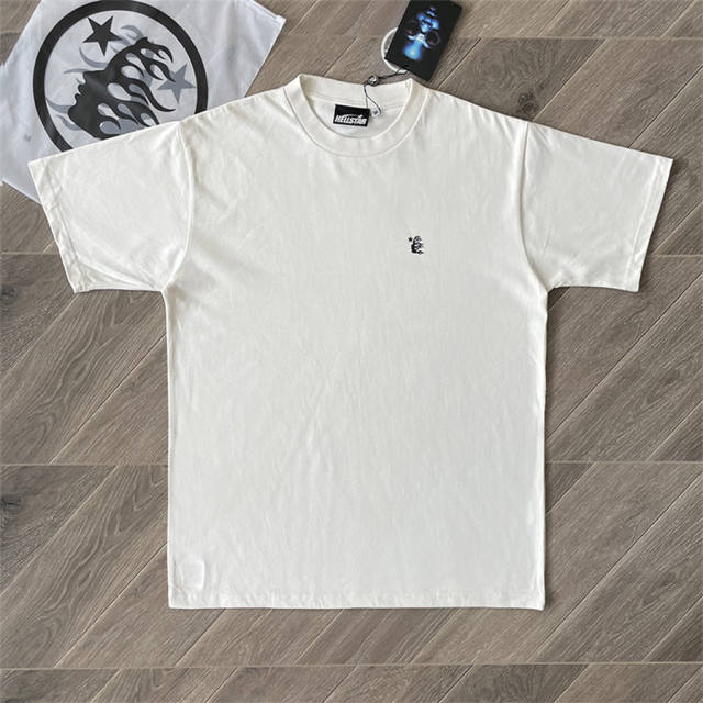 Hellstar studios Moto Cross Tee T-Shirt Black White
