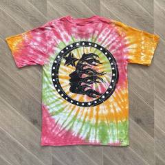 1:1 Hellstar Studios Tie Dye Tee T-Shirt Pink