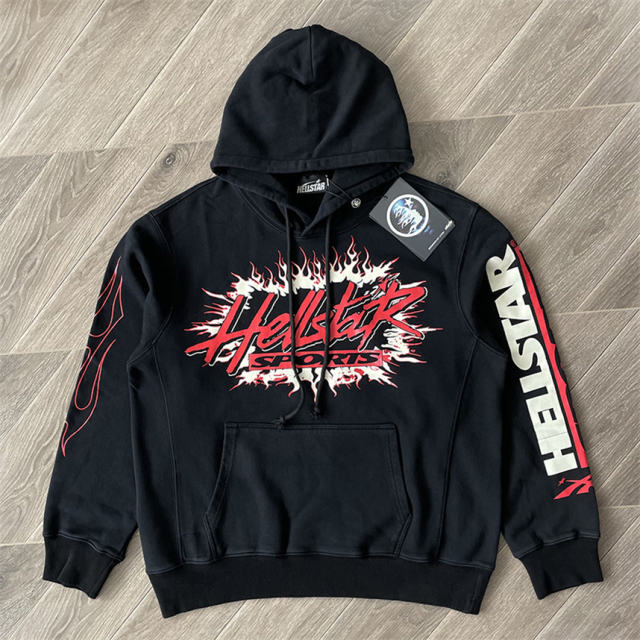 Hellstar Studios Airbrushed Skull Hoodie Pants