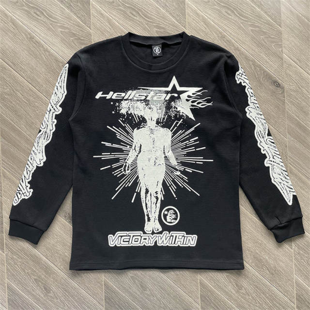 1:1 Hellstar Human Skeleton Long Sleeve White