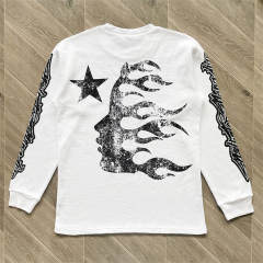1:1 Hellstar Human Skeleton Long Sleeve White