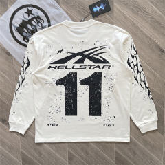 1:1 Hellstar studios Moto Cross Long Sleeve T-Shirt