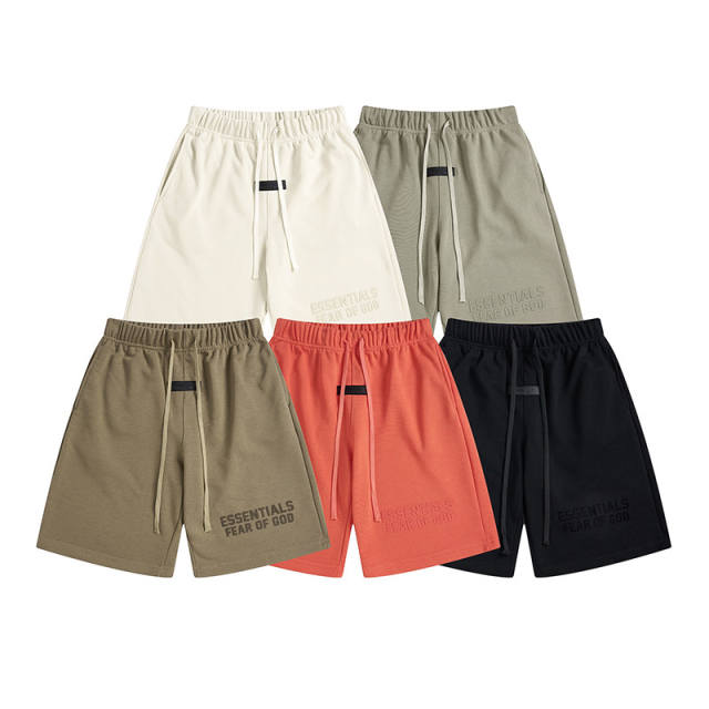 Fear of God Essentials Shorts Pink Beige Olive