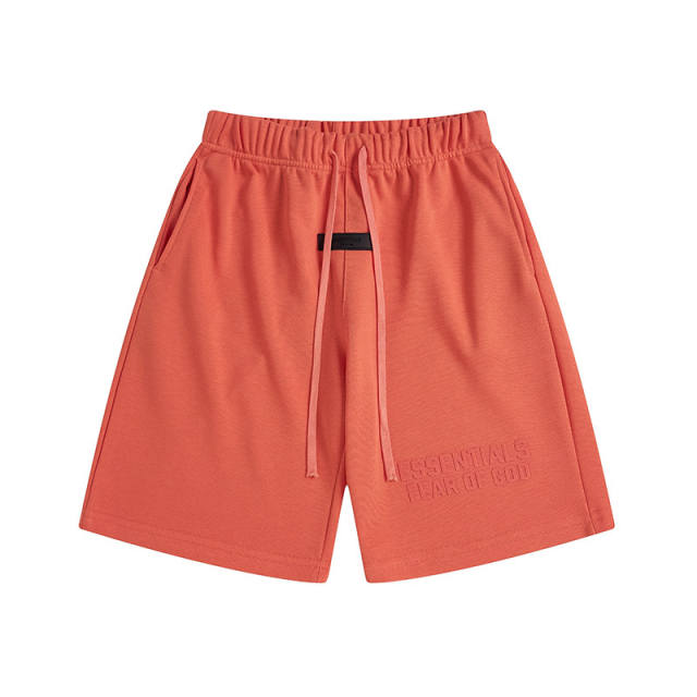 Fear of God Essentials Shorts Pink Beige Olive