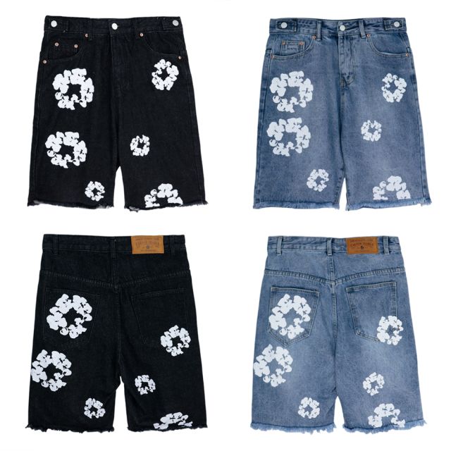 Denim Tears Denim Shorts Black Blue