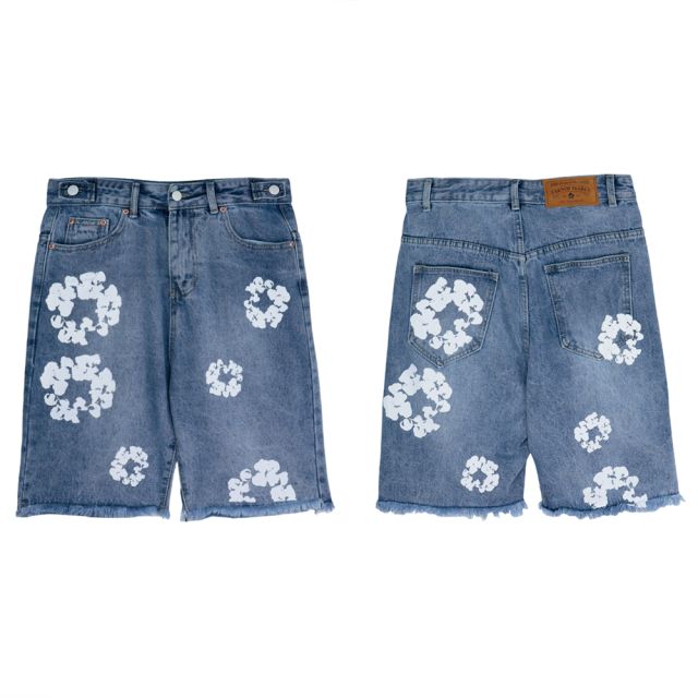 Denim Tears Denim Shorts Black Blue