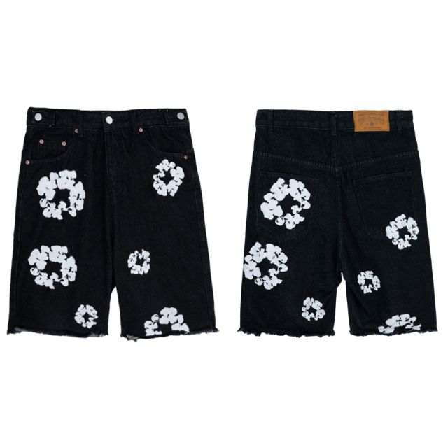 Denim Tears Denim Shorts Black Blue