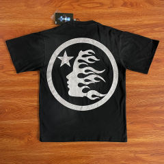1:1 Quality Hellstar Studios Glitter Classic Gel Sport Tee T-Shirt Black