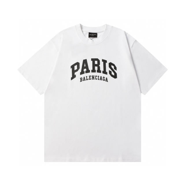 BLCG Paris Logo 24SS T-Shirt White Black