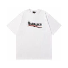 BLCG Dirty Logo 24SS T-Shirt White Black
