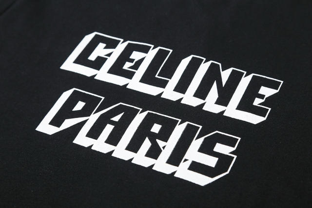C Paris T-Shirt White Black Pink