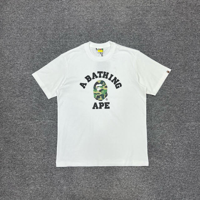 1:1 Quality Bape ABC Camo T-Shirt Black White
