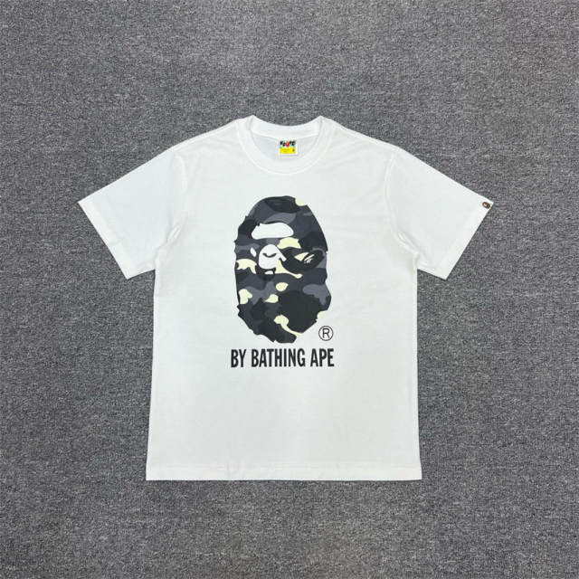 1:1 Top Quality Bape Glow in the Dark T-Shirt Tee Black White