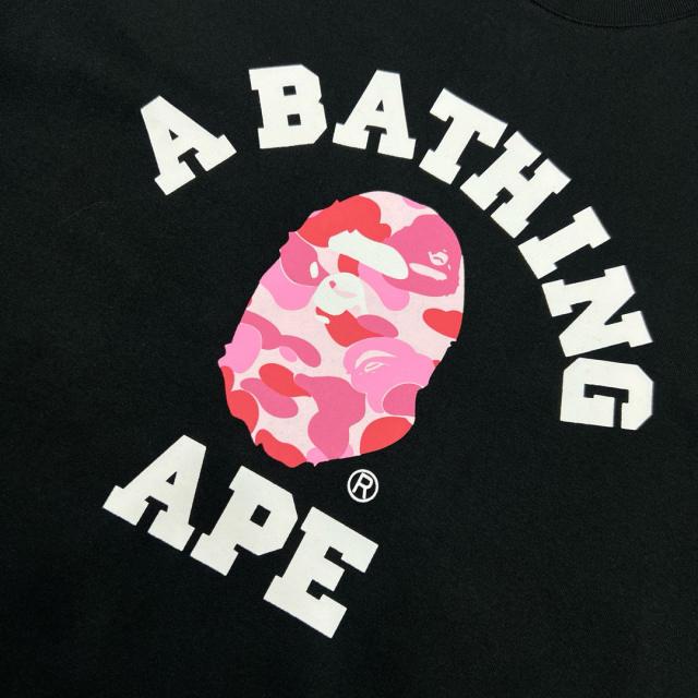 1:1 Quality Bape ABC Camo T-Shirt Black White