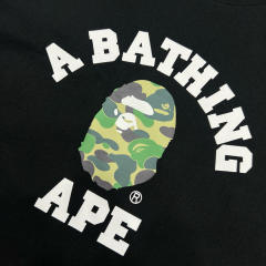 1:1 Quality Bape ABC Camo T-Shirt Black White