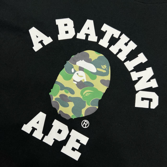 1:1 Quality Bape ABC Camo T-Shirt Black White