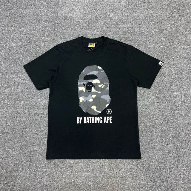 1:1 Top Quality Bape Glow in the Dark T-Shirt Tee Black White