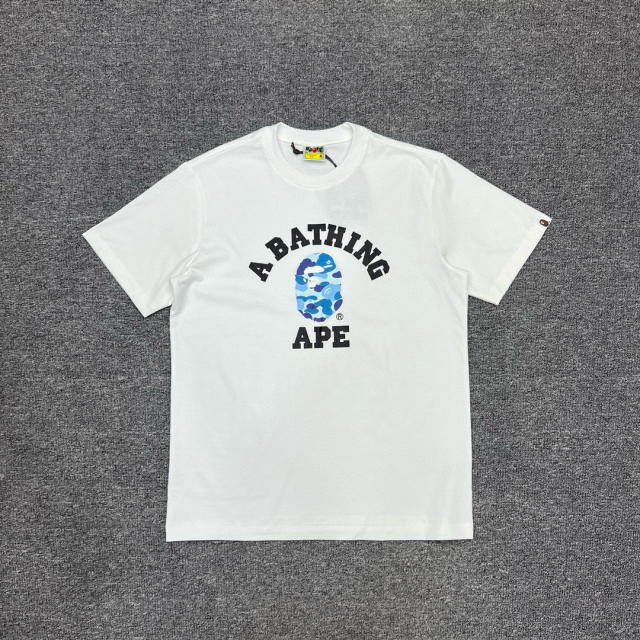 1:1 Quality Bape ABC Camo T-Shirt Black White