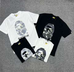 1:1 Top Quality Bape Glow in the Dark T-Shirt Tee Black White