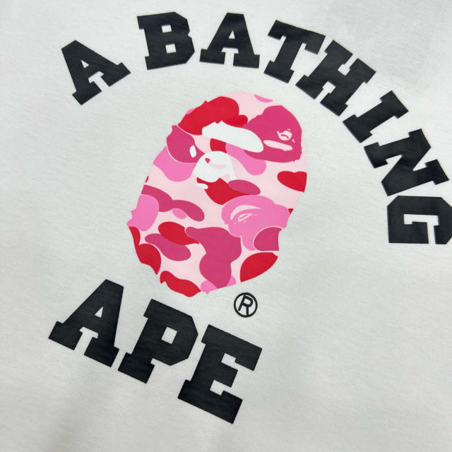 1:1 Quality Bape ABC Camo T-Shirt Black White