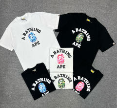 1:1 Quality Bape ABC Camo T-Shirt Black White